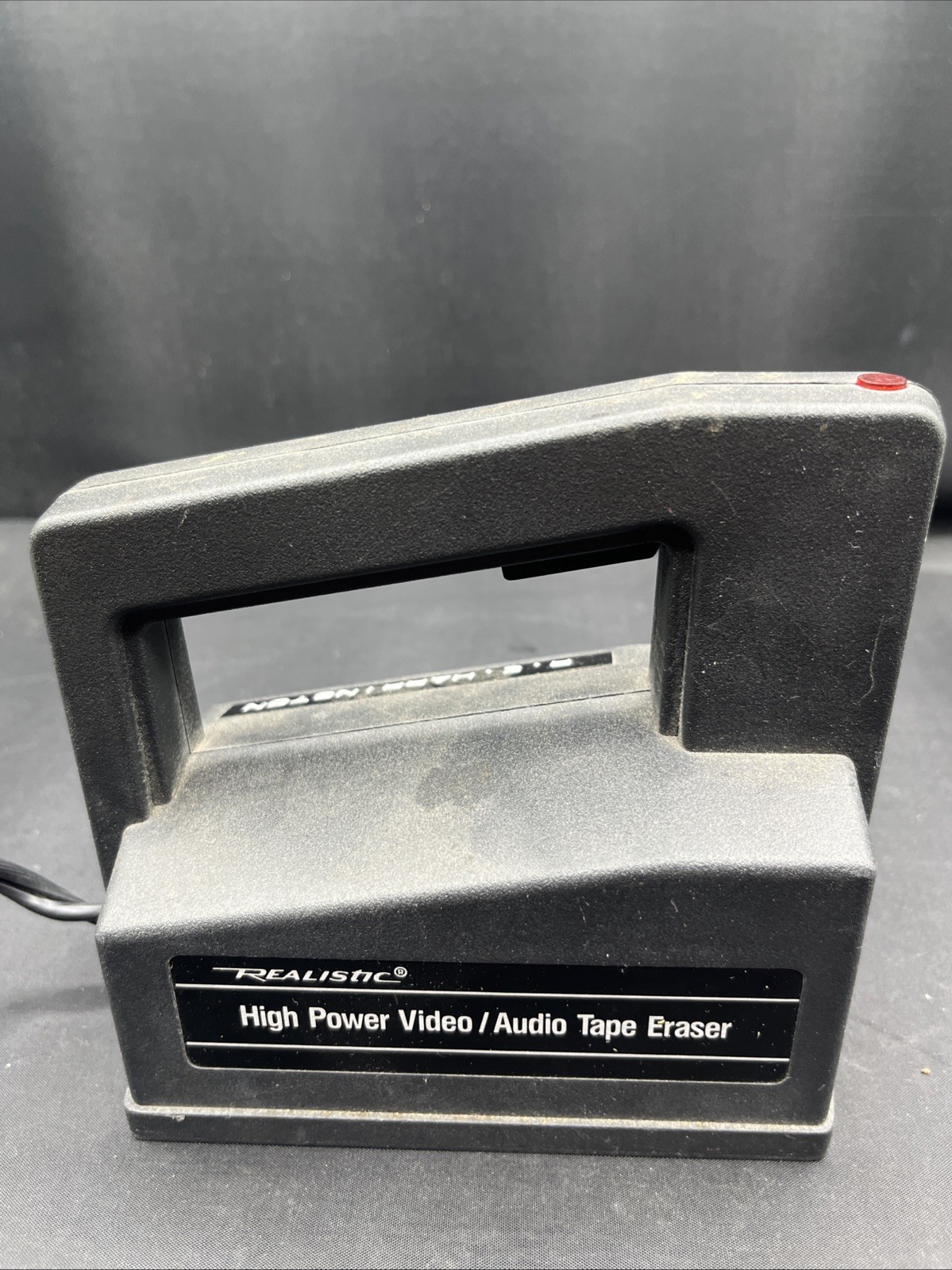 Vintage REALISTIC Radio Shack 44-233A High-Power Video Audio Tape Eraser TESTED