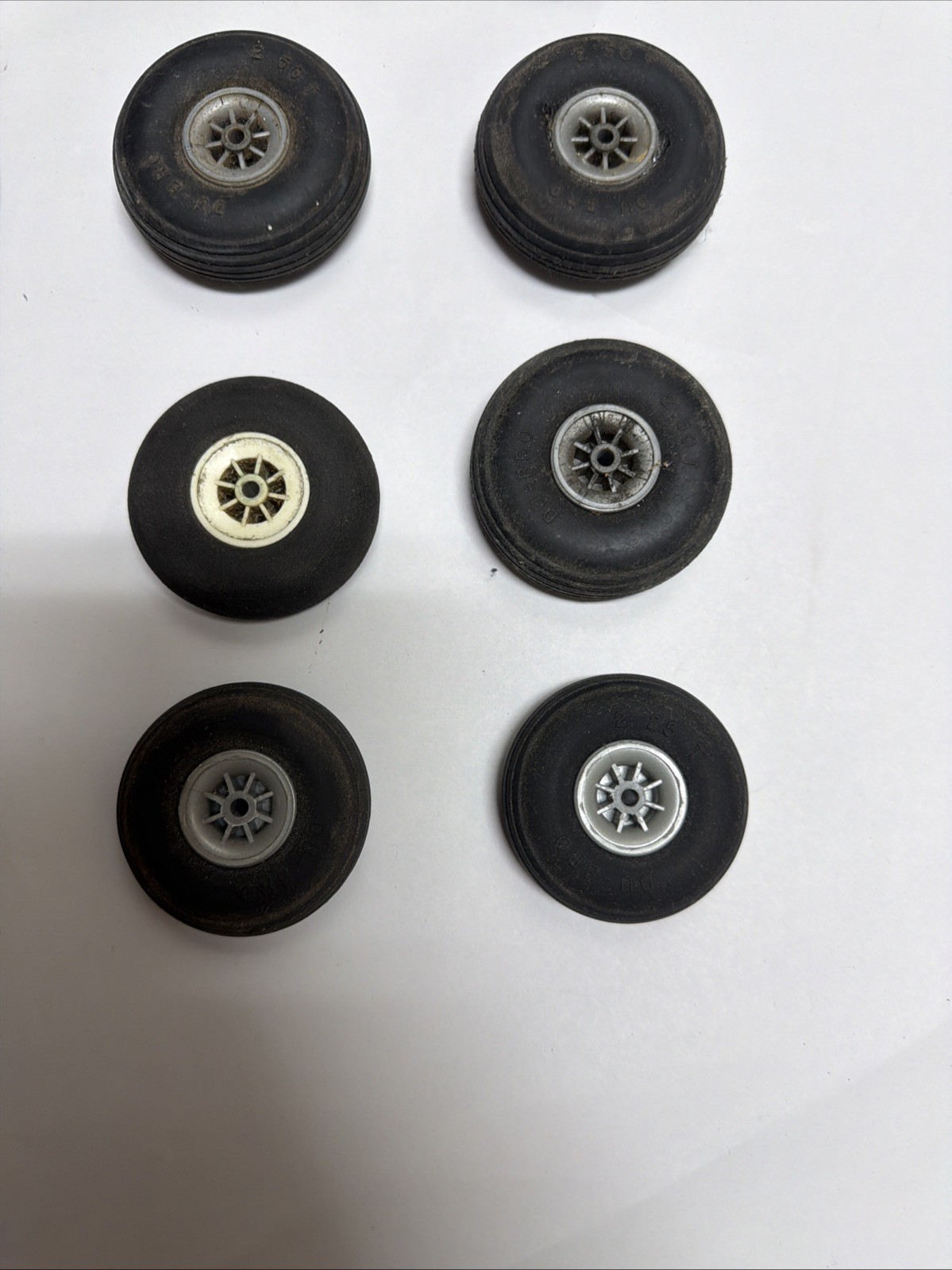 Random Size RC Tail Wheels (X13) Lot