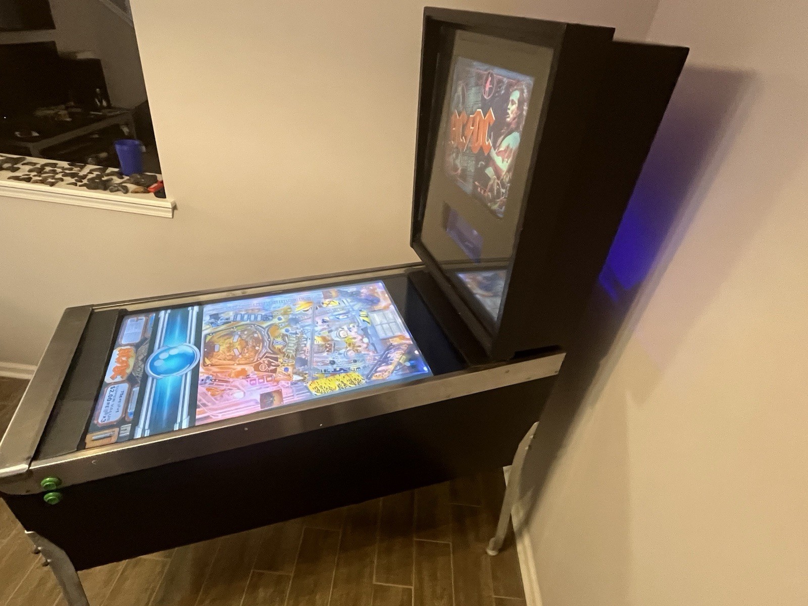 Custom Built Full Size Virtual Pinball Machine. 72 Tables Currently