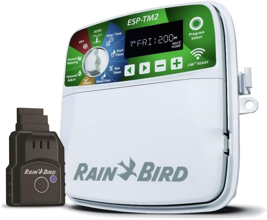 ESP-TM2 WiFi Irrigation Controller: 4-Zone Sprinkler System with LCD Display