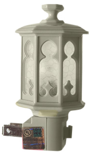4 Watt Beige Caboose Night Light (Clear) - On/Off Switch UL Listed