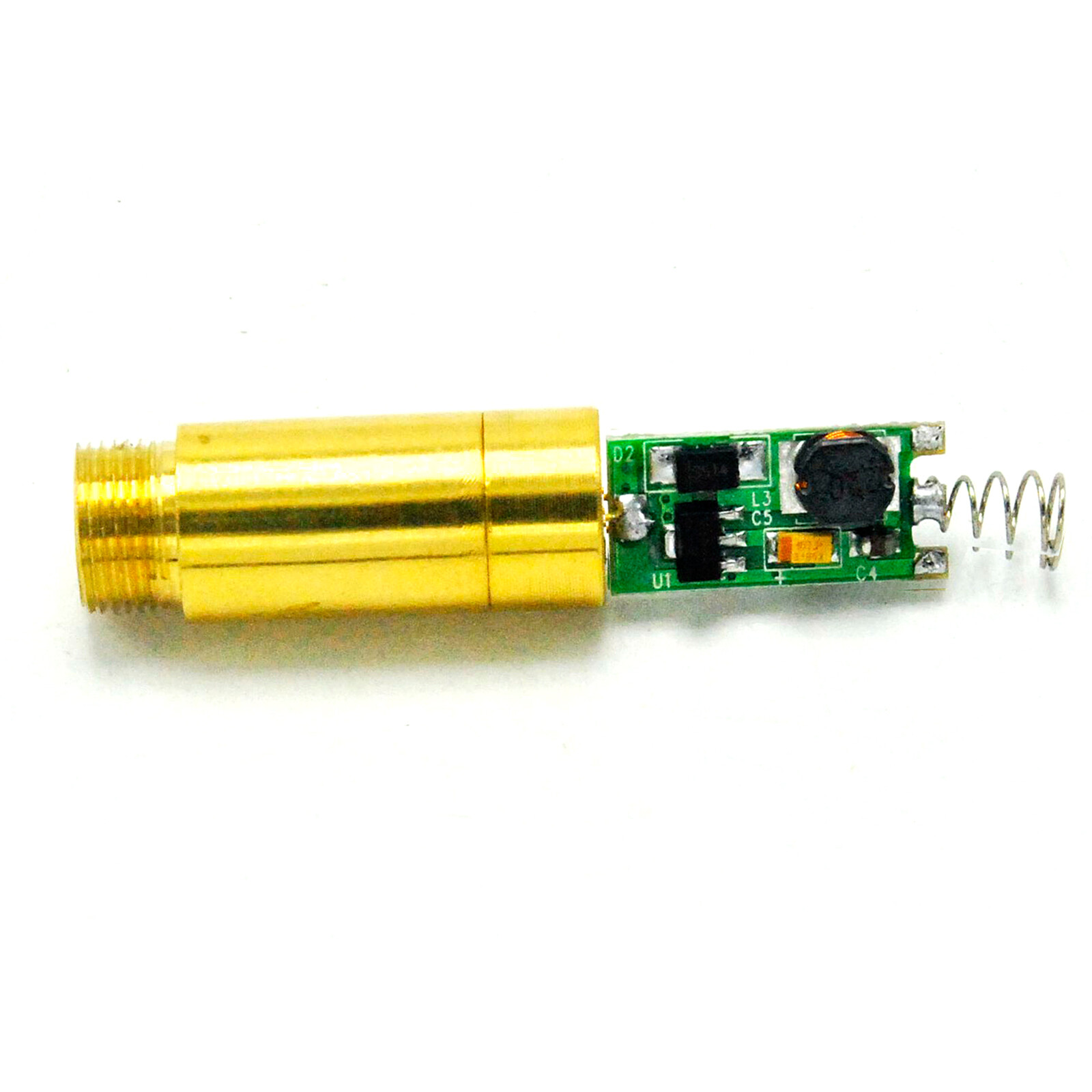 405nm 50mW violet/blue laser diode module with driver and wire and spring(Dot )