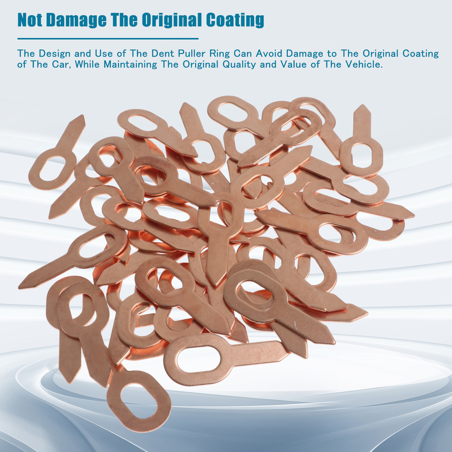50Pcs Dent Puller Rings Body Panel Pulling Washer for Spot Welding Welder
