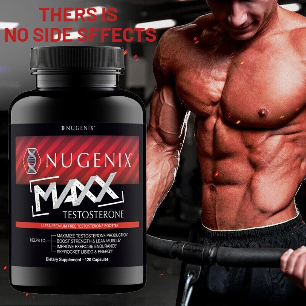 Nugenix Maxx Boost 120 Capsules - Enhanced Libido, Increased Strength & Lasting