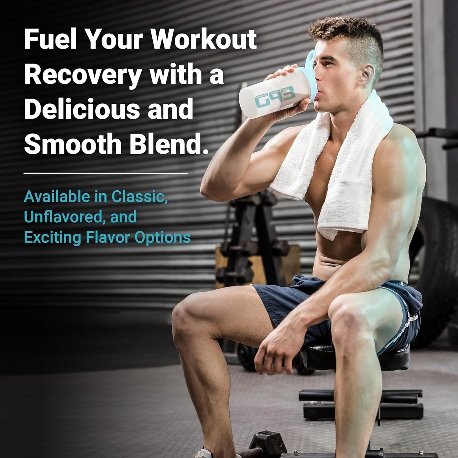 GENEPRO 3rd Gen Unflavored Whey Protein Isolate - 128 serving