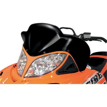 Windshield - 17" - Black - Arctic Cat