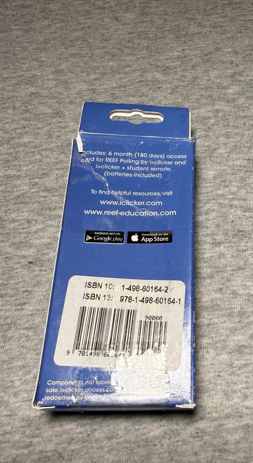 iClicker Plus RLR15 Wireless Polling Remote with REEF Polling Access Card