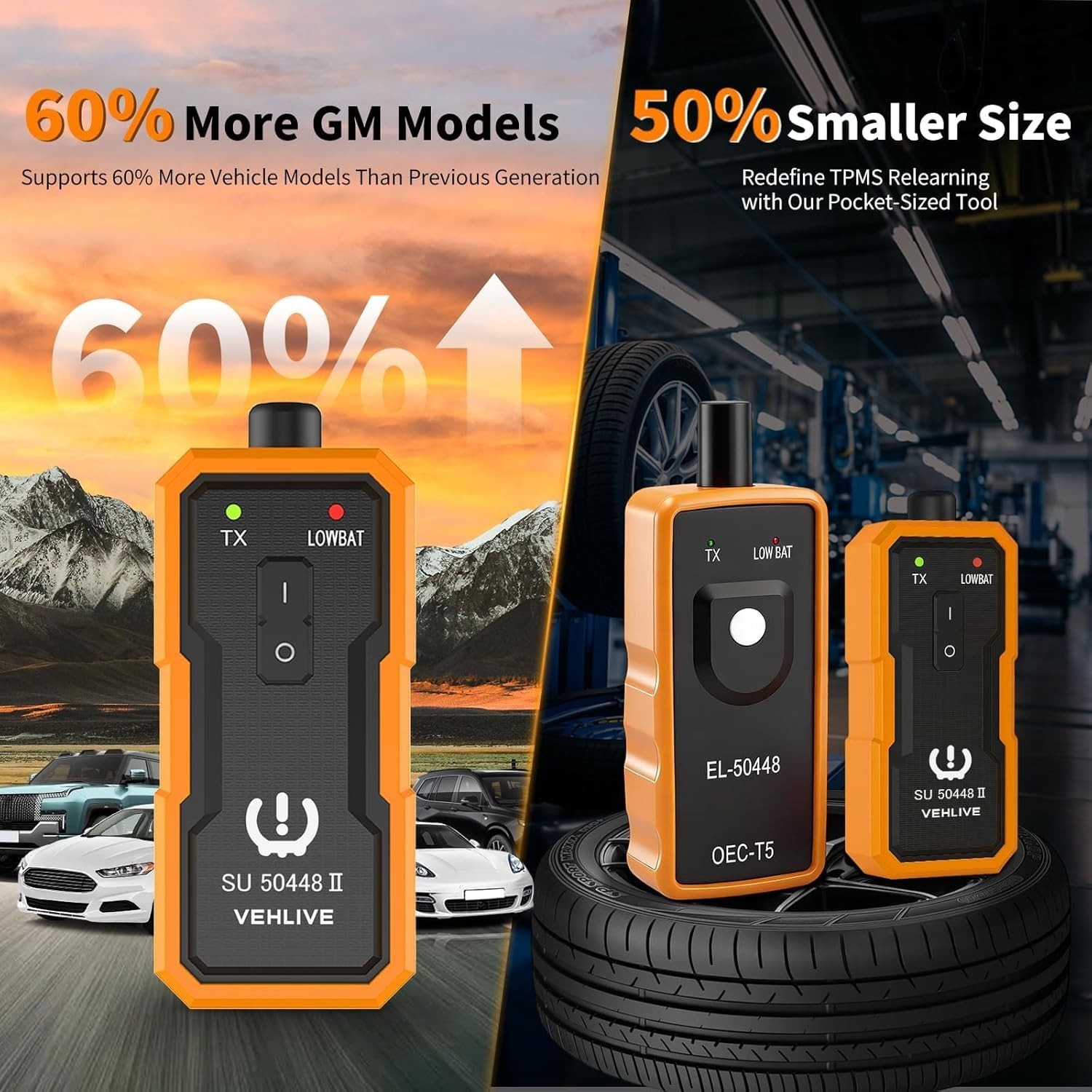 EL-50448 TPMS Relearn Tool for GM Vehicles 2006-2026 - Effortless Sensor Reset