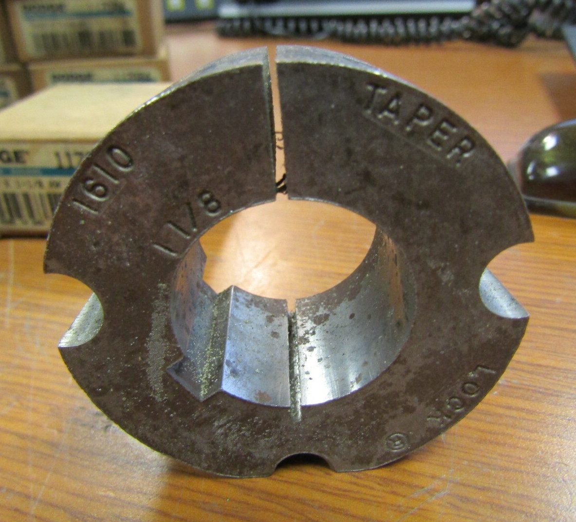 👀 3) NEW DODGE 1.12" TAPER LOCK BUSHING 1610X11/8-KW