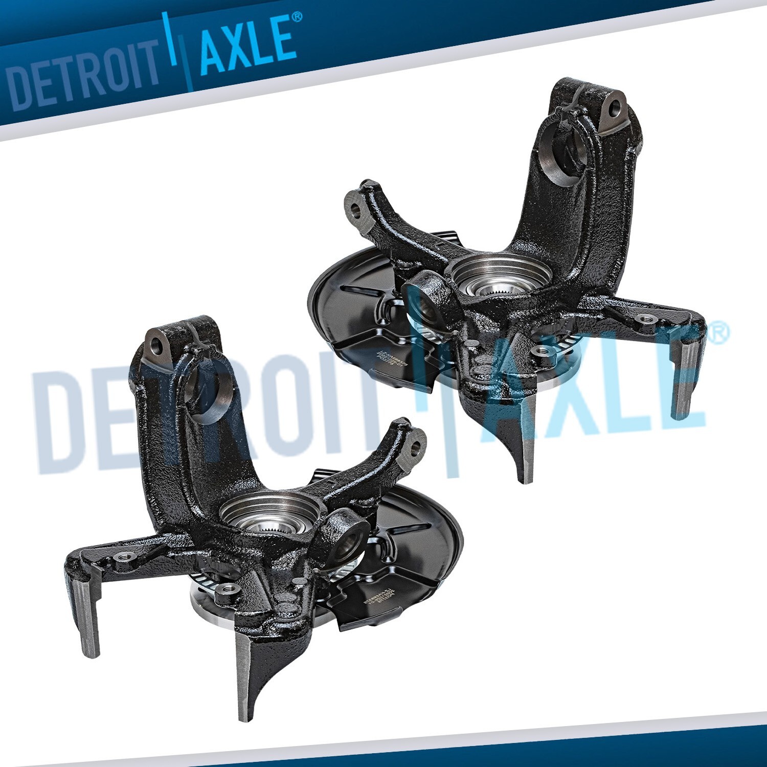 Front Steering Knuckles and Wheel Hub Bearings for Volkswagen Beetle Golf Jetta