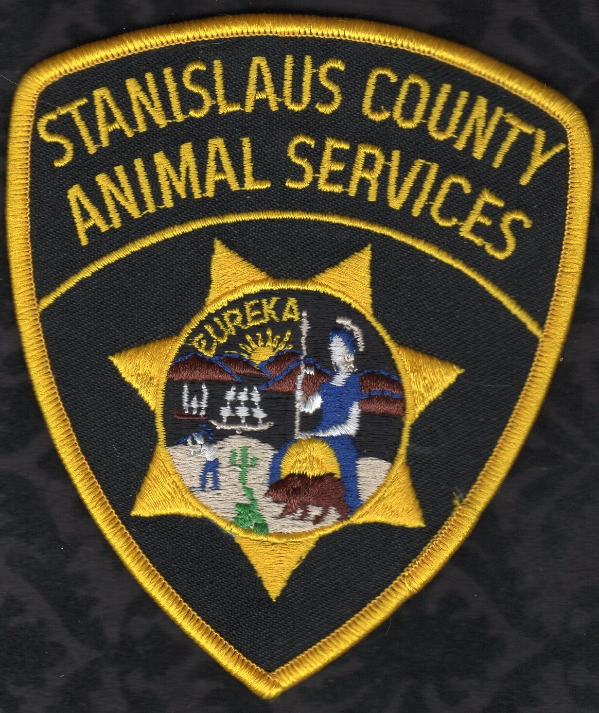 👀🤔😂👍  Stanislaus County California Animal Services Shoulder Patch