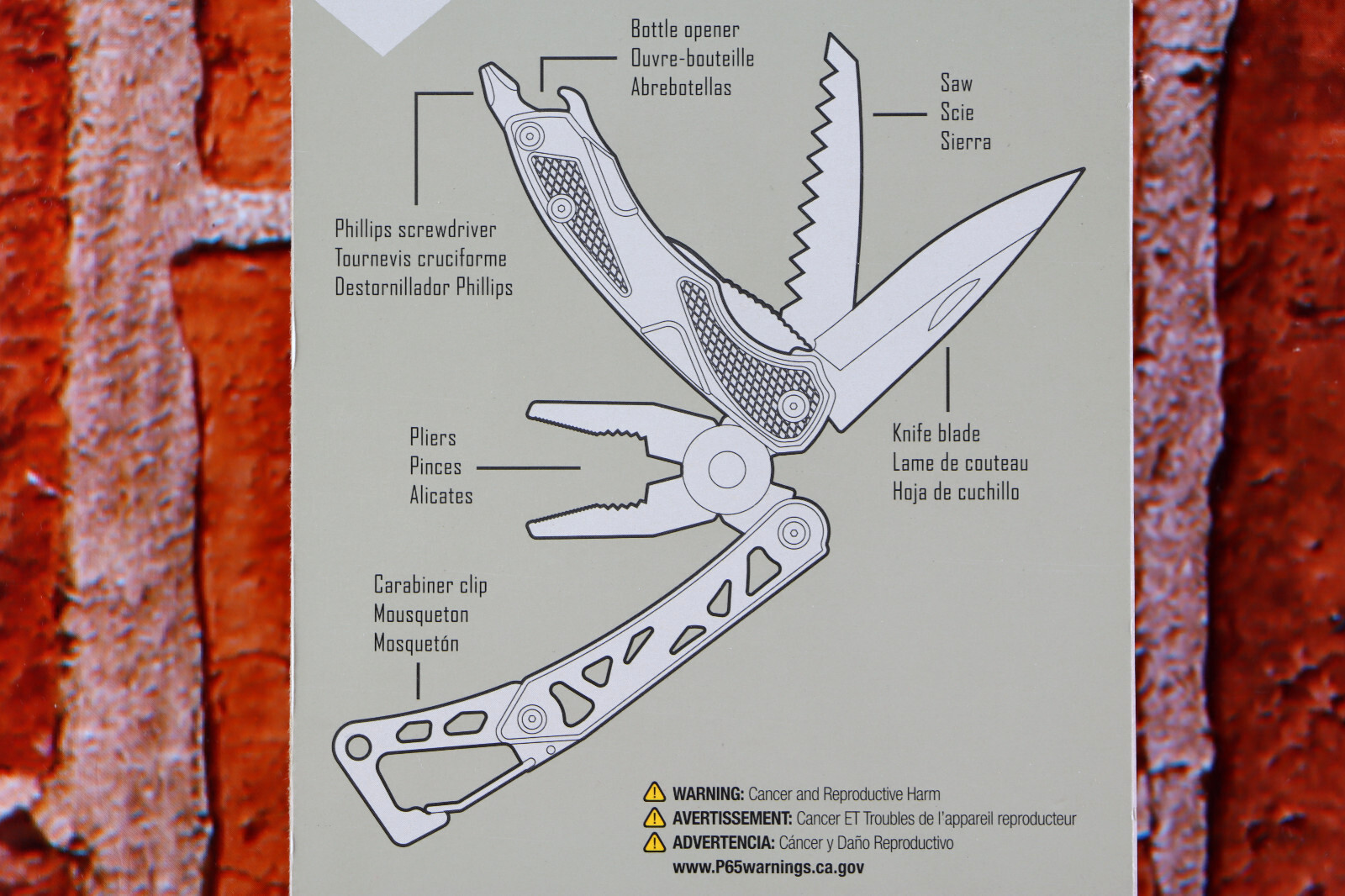 Smith's 51268 Edge Sport 2.75" Multi-Tool Knife