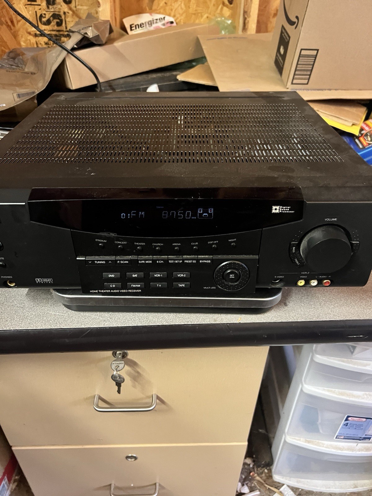 RCA Audio Video Receiver Model: RT2250. No Remote.   N