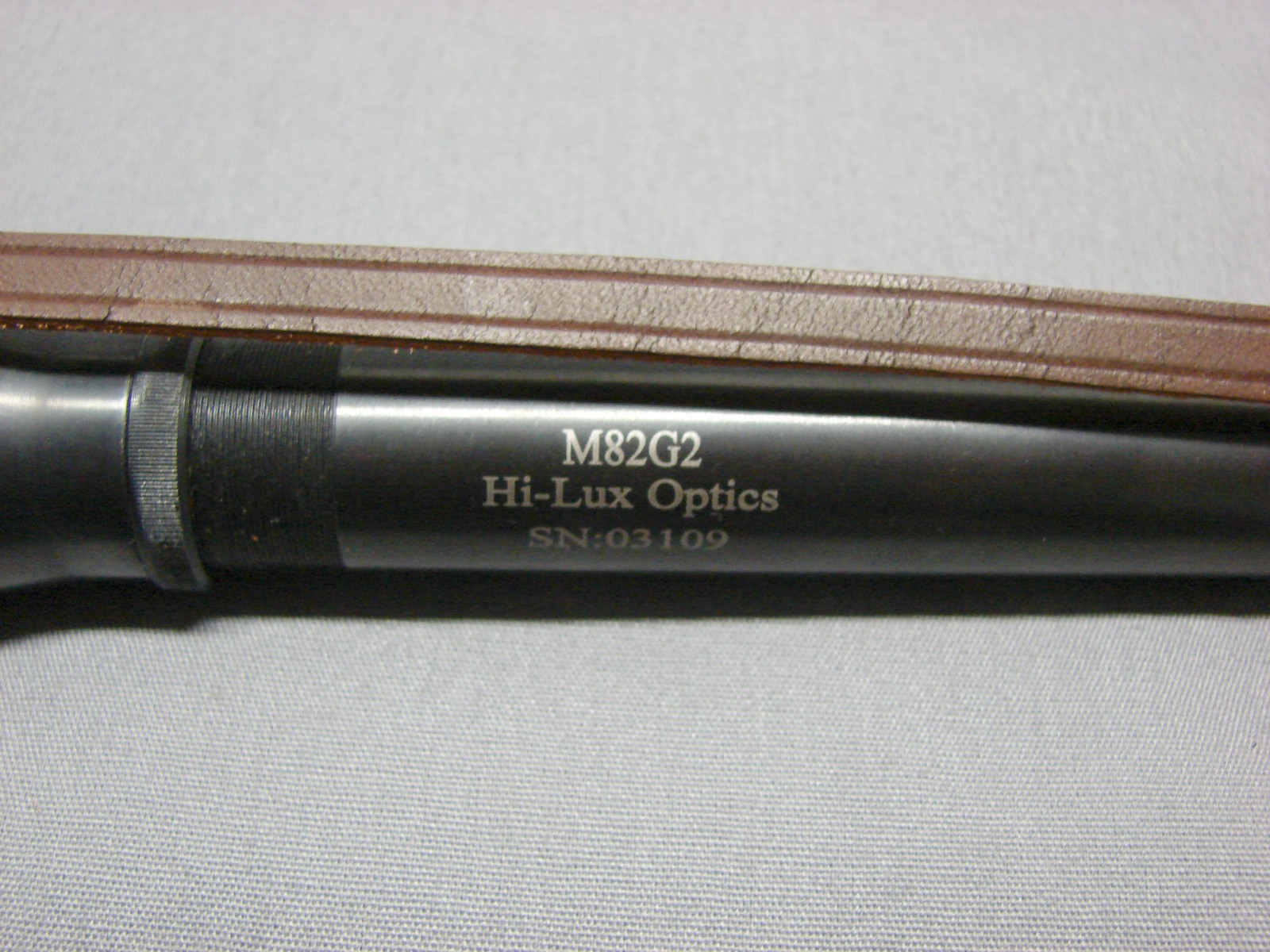 U.S. HI-LUX M82G2 RIFLE SCOPE LEATHER COVER