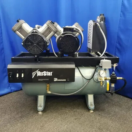 Air Techniques AirStar 50 AS50M Dual Oilless Compressor