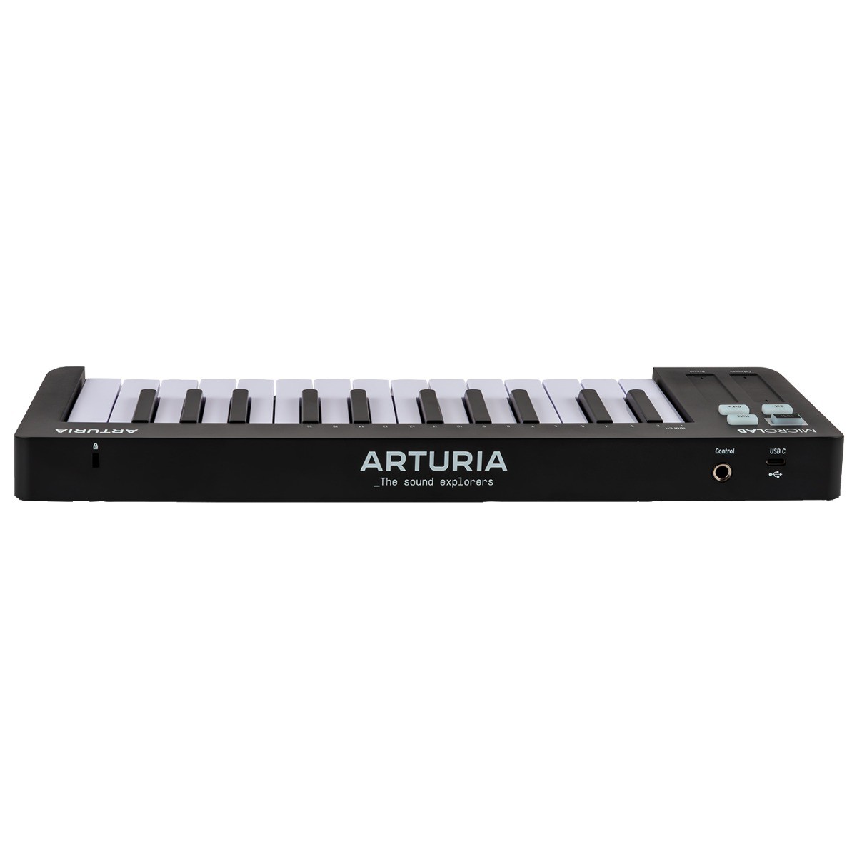 Arturia MicroLab MK3 Black Ultra-Compact MIDI Keyboard Controller