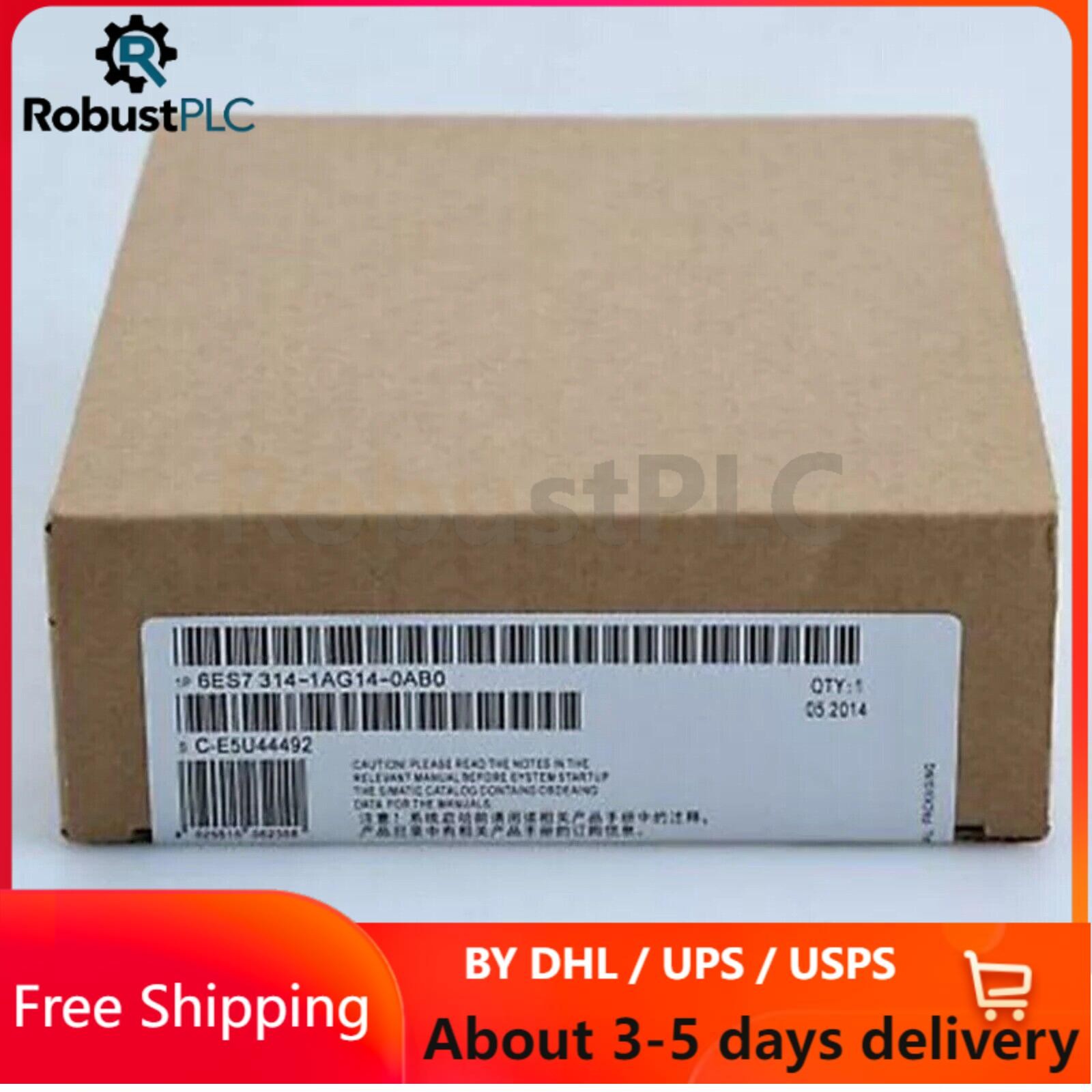 New Siemens 6ES7314-1AG14-0AB0 6ES7 314-1AG14-0AB0 1 Year Warranty Fast Shipping