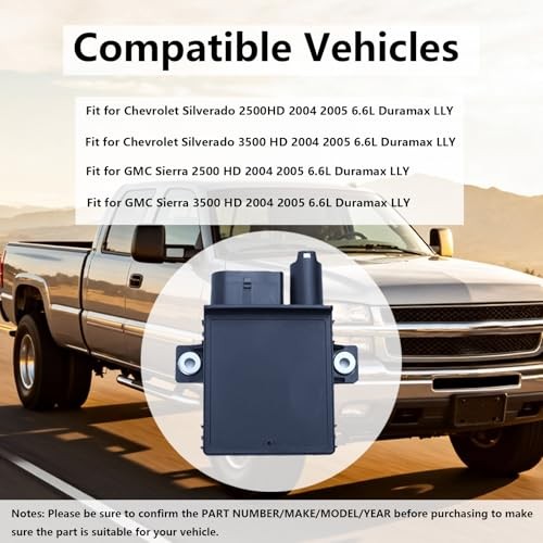 8973796350 Glow Plug Control Module Compatible with Chevrolet GMC Silverado