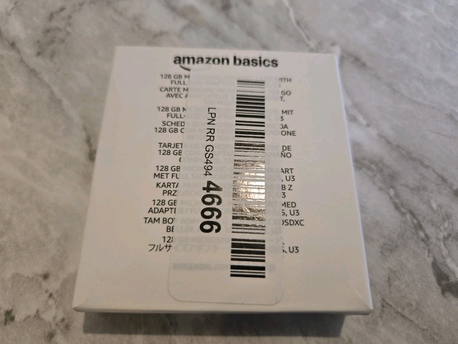 Amazon Basics Micro SDXC Memory Card with Full Size Adapter A2 U3