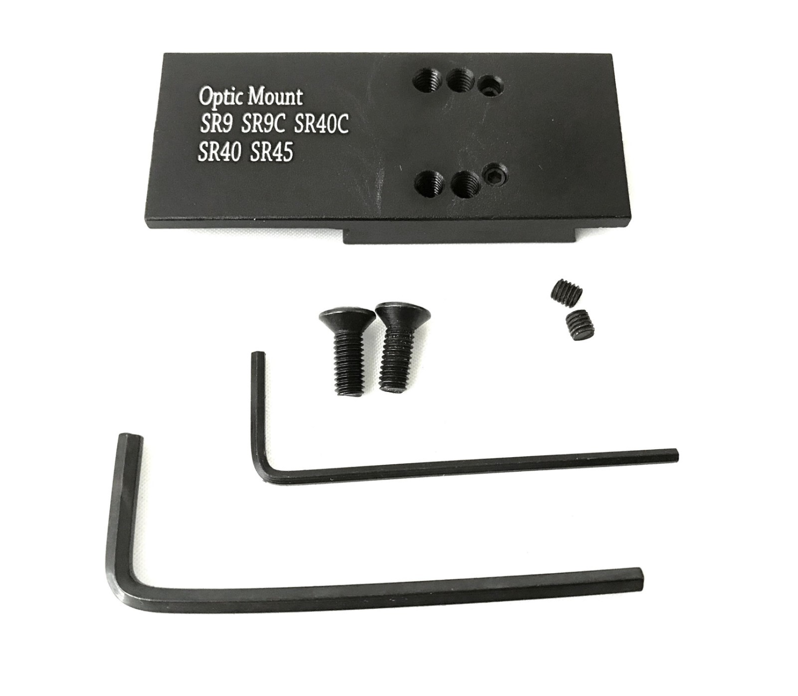 Ade Advanced Optics Red Dot Mount Plate for Ruger SR9,SR9c,SR40,