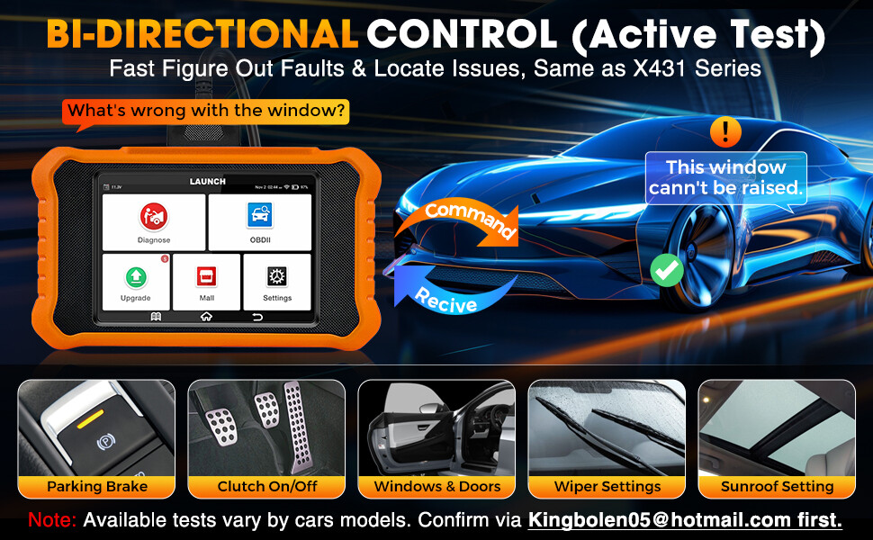 LAUNCH Elite 2.0 PRO for GM Bidirectional OBD2 Scanner Car Diagnostic ECU Coding