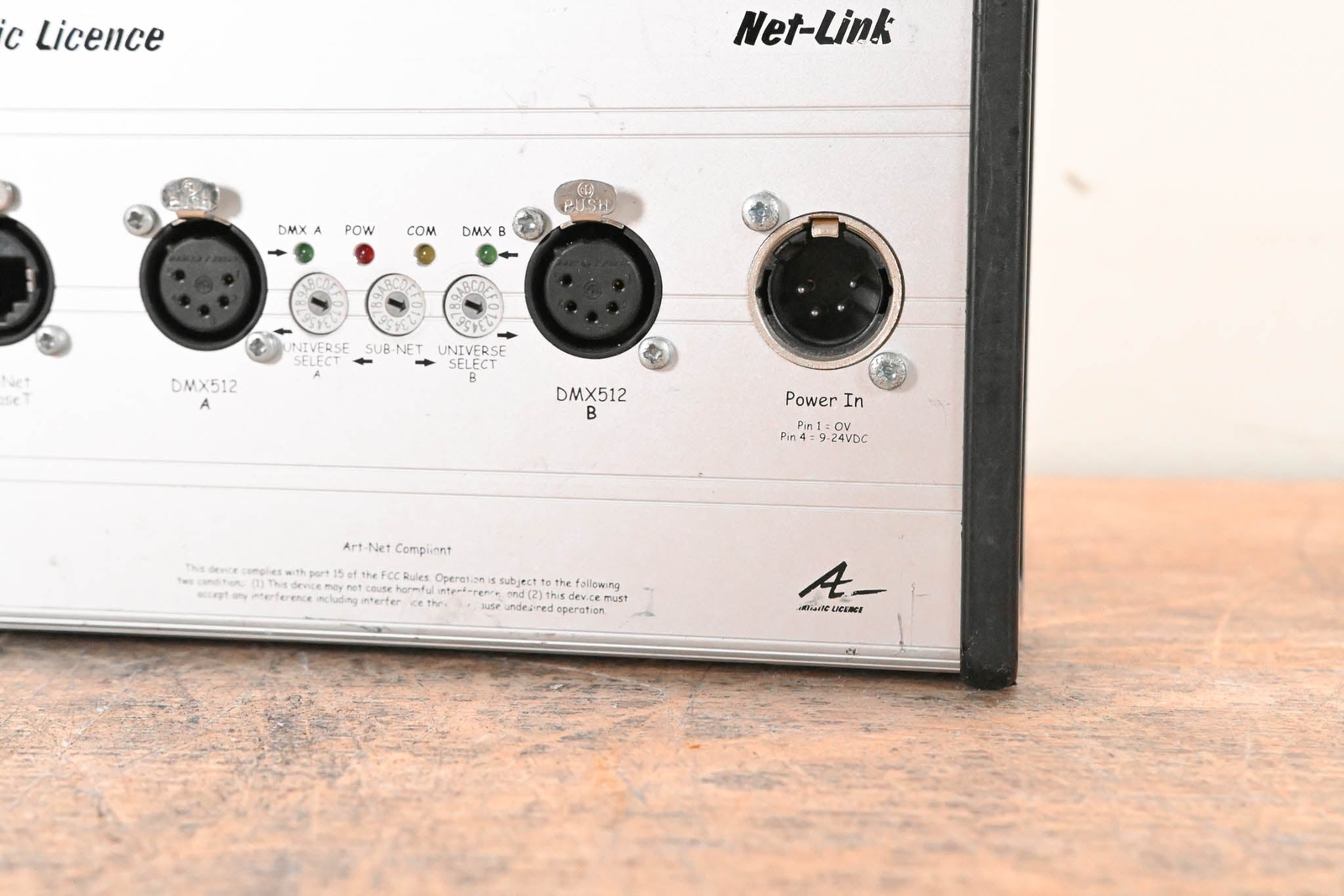 Artistic Licence Net-Link DMX-to-Ethernet Converter CG01J68