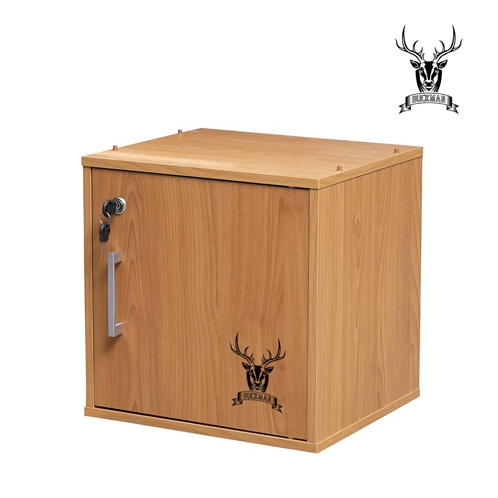 Buckman Wooden Key Locked Home Safe