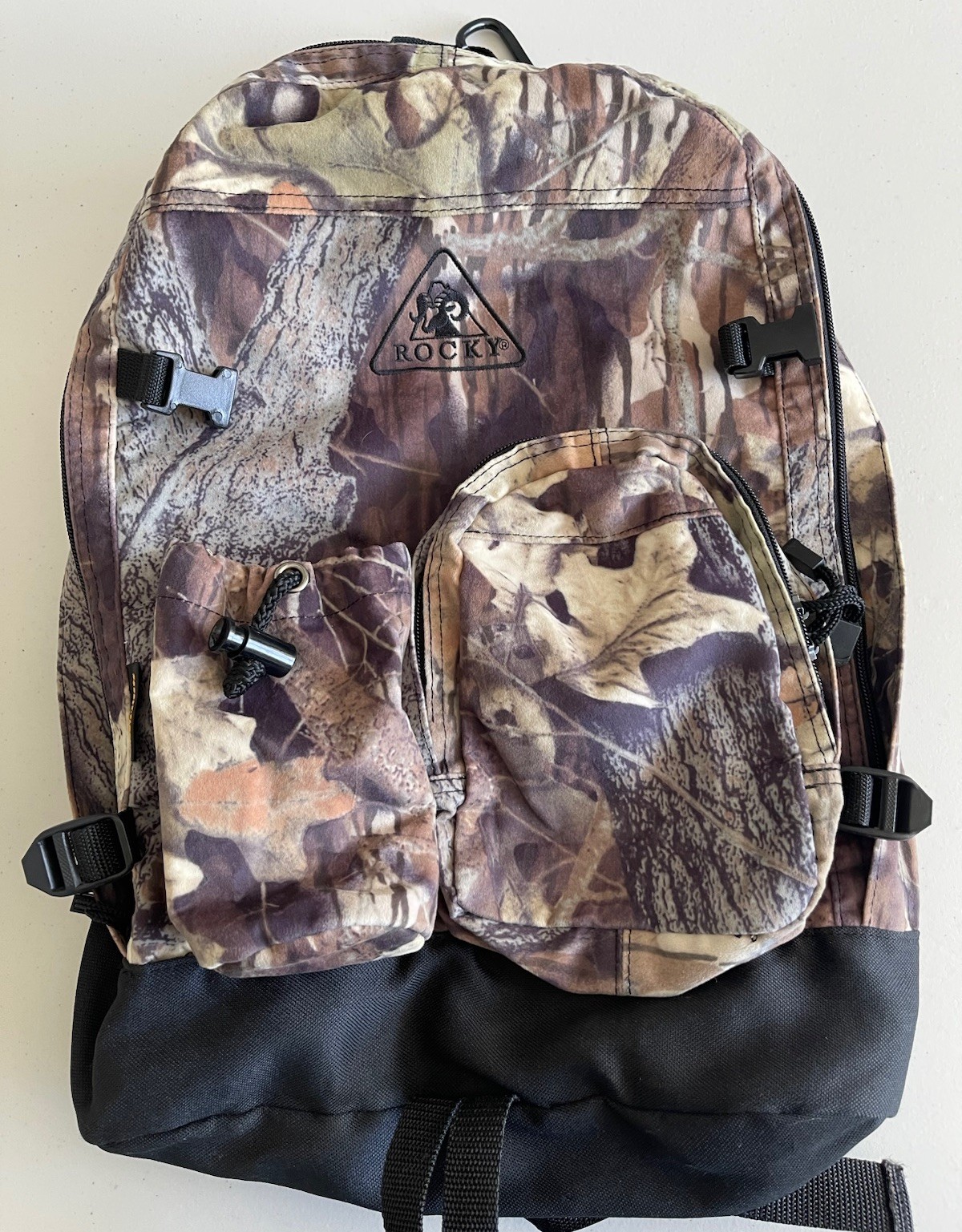 Rocky Camo Saddle-Cloth Backpack
