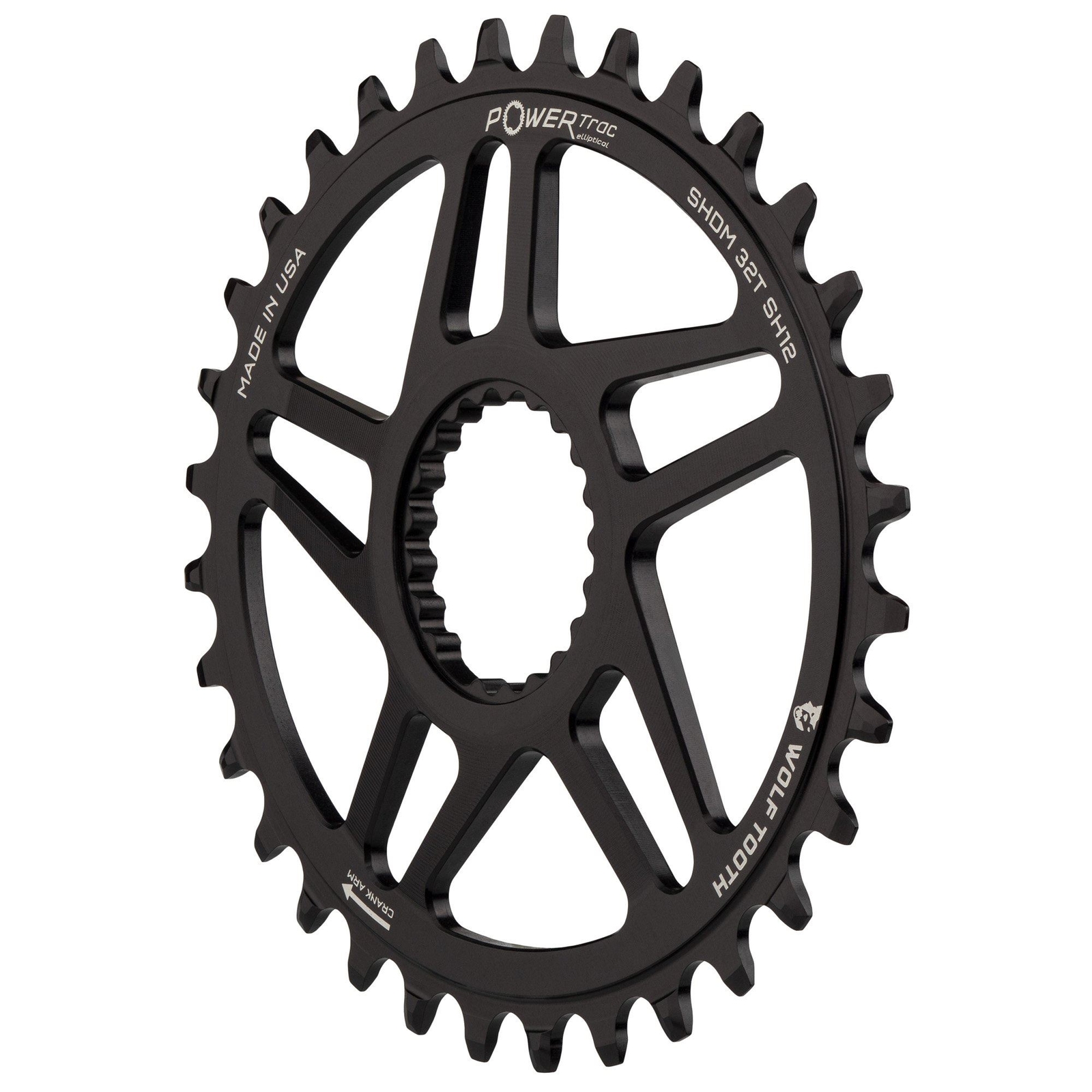 Wolf Tooth Elliptical Direct Mount Chainrings for Shimano Cranks