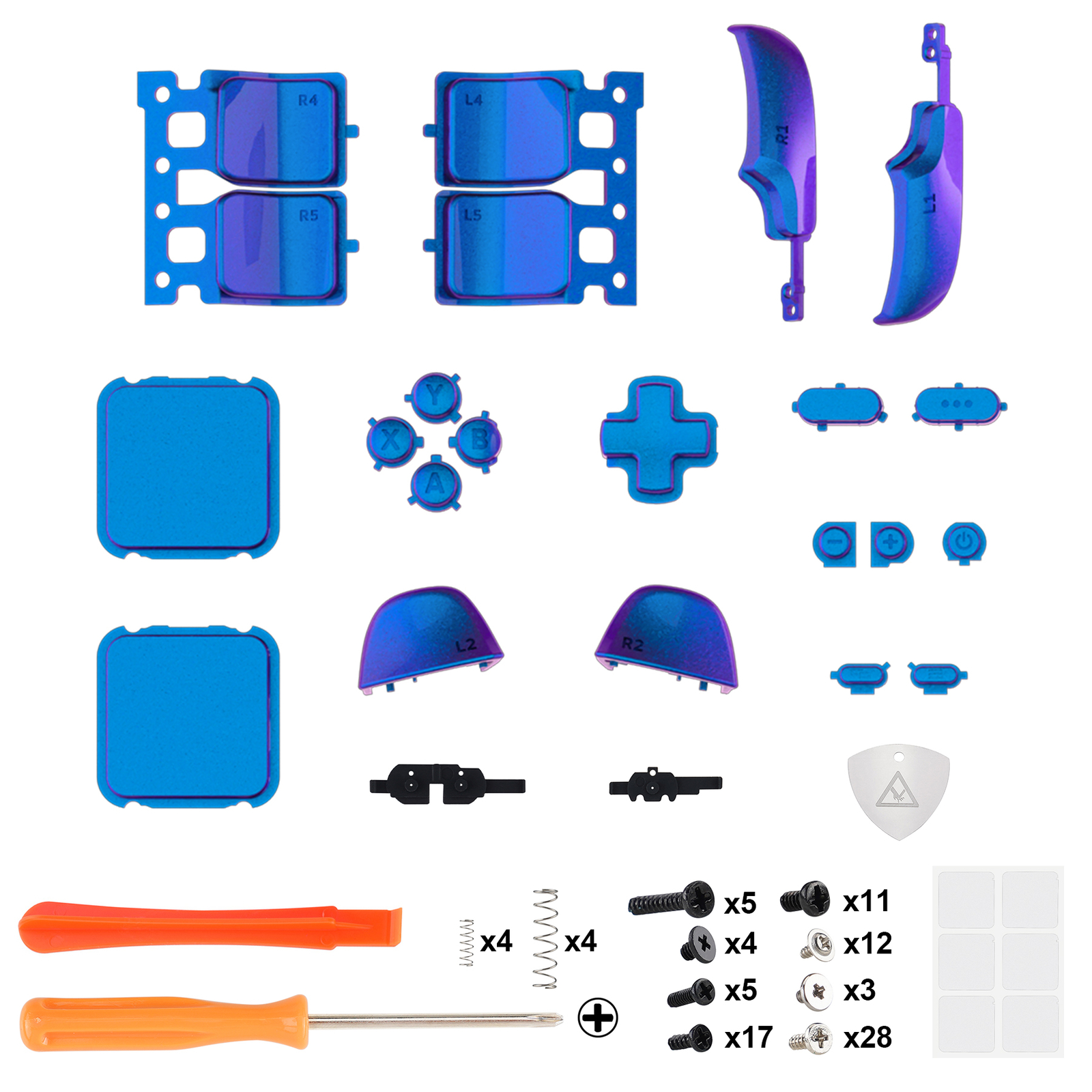 Replacement Full Set Buttons for Steam Deck LCD ABXY D-pad Triggers Buttons