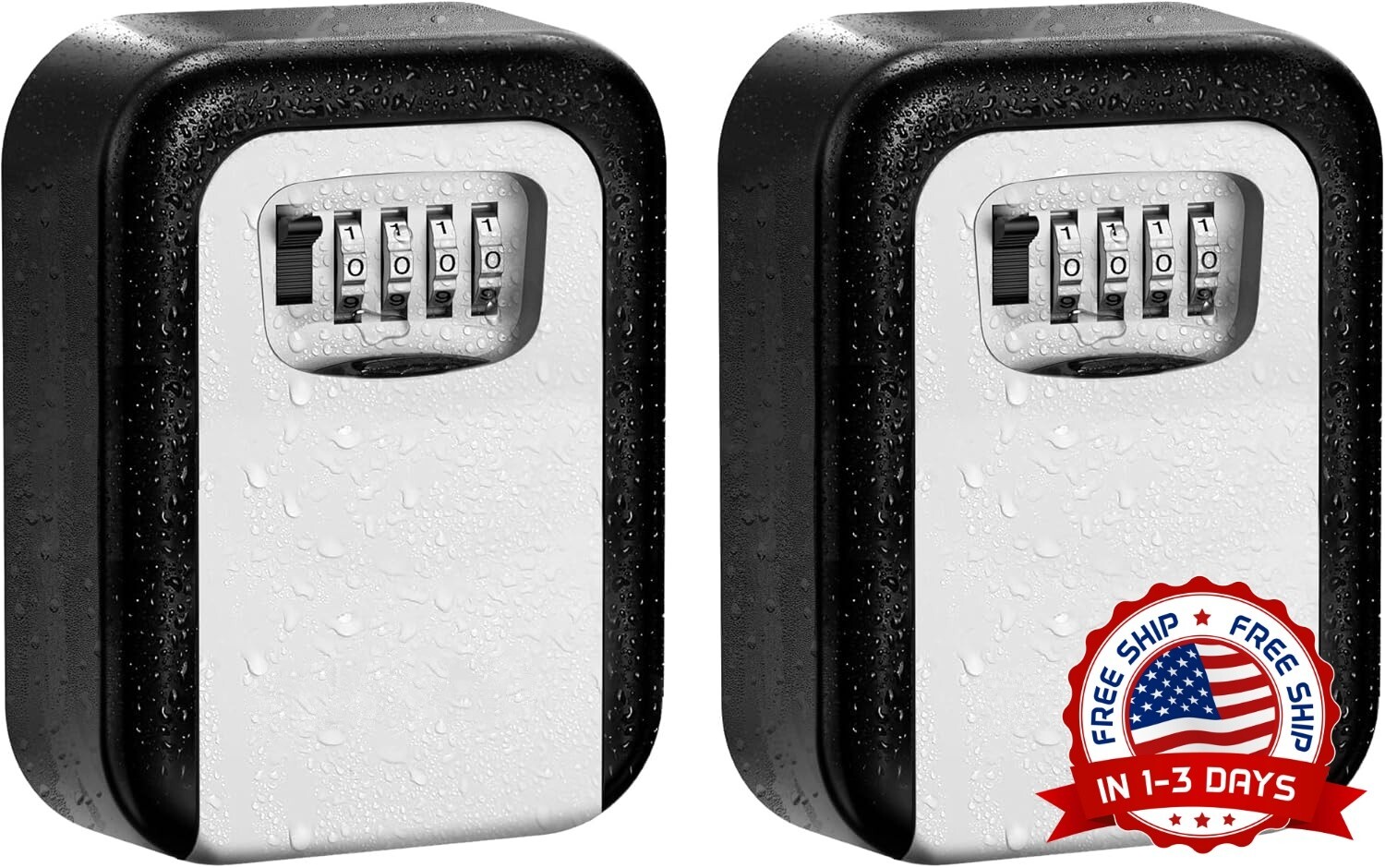 Caja De Cerradura Para Llaves Caja De Seguridad Con Combinacion Portatil Caja