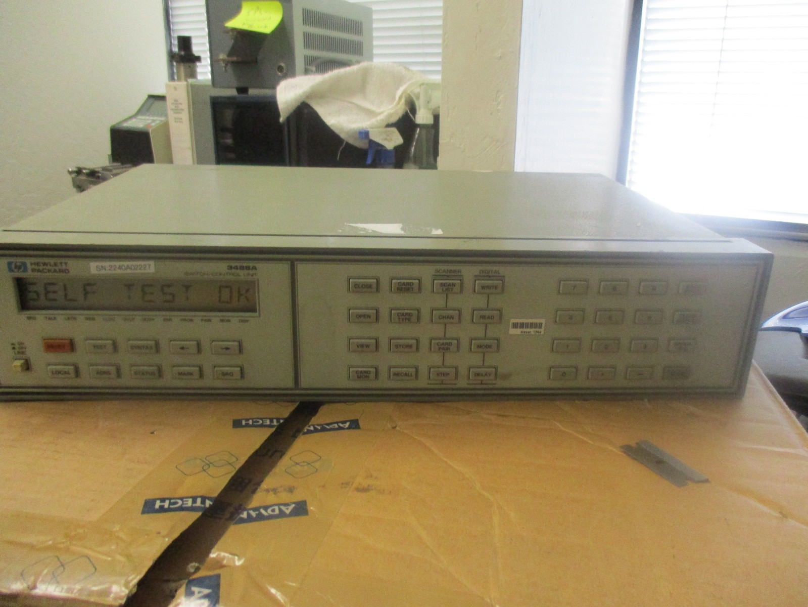 Hewlett Packard Model: 3488A Switch / Control Unit