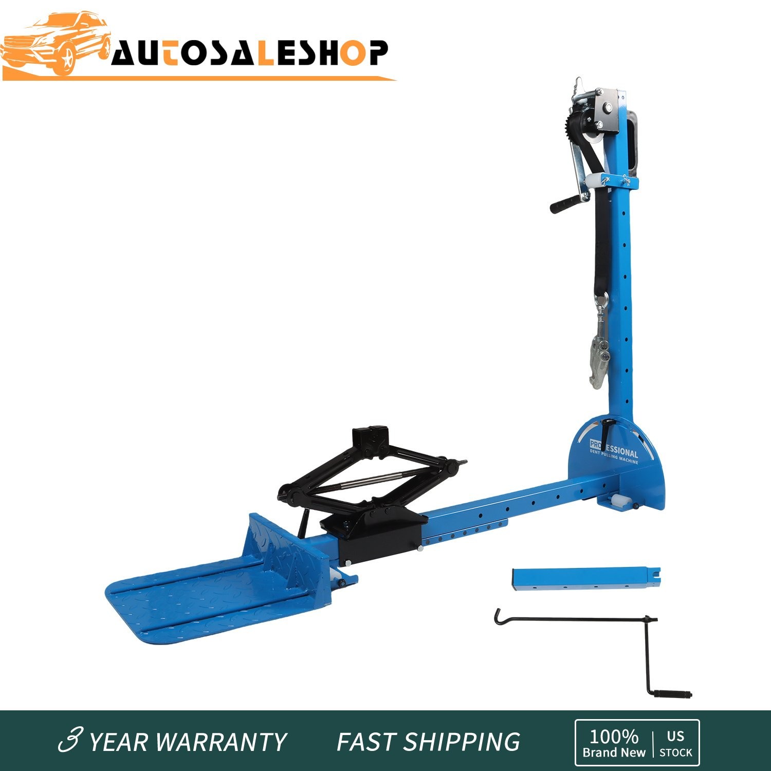 For Repair Shop Pulling Systems Machine Car Frame Auto Body Dent Removal Tool US
