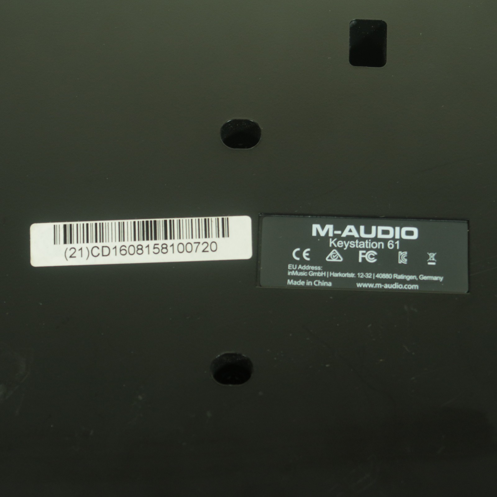 M Audio Keystation 61 MIDI Controller