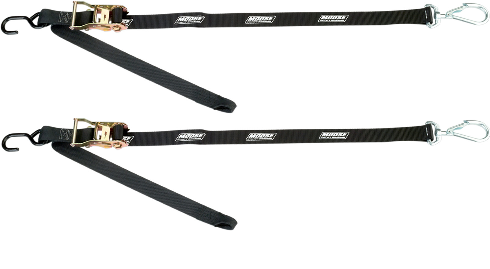 Moose 3920-0339 Swivel Carabiner Tie Downs Ratchet