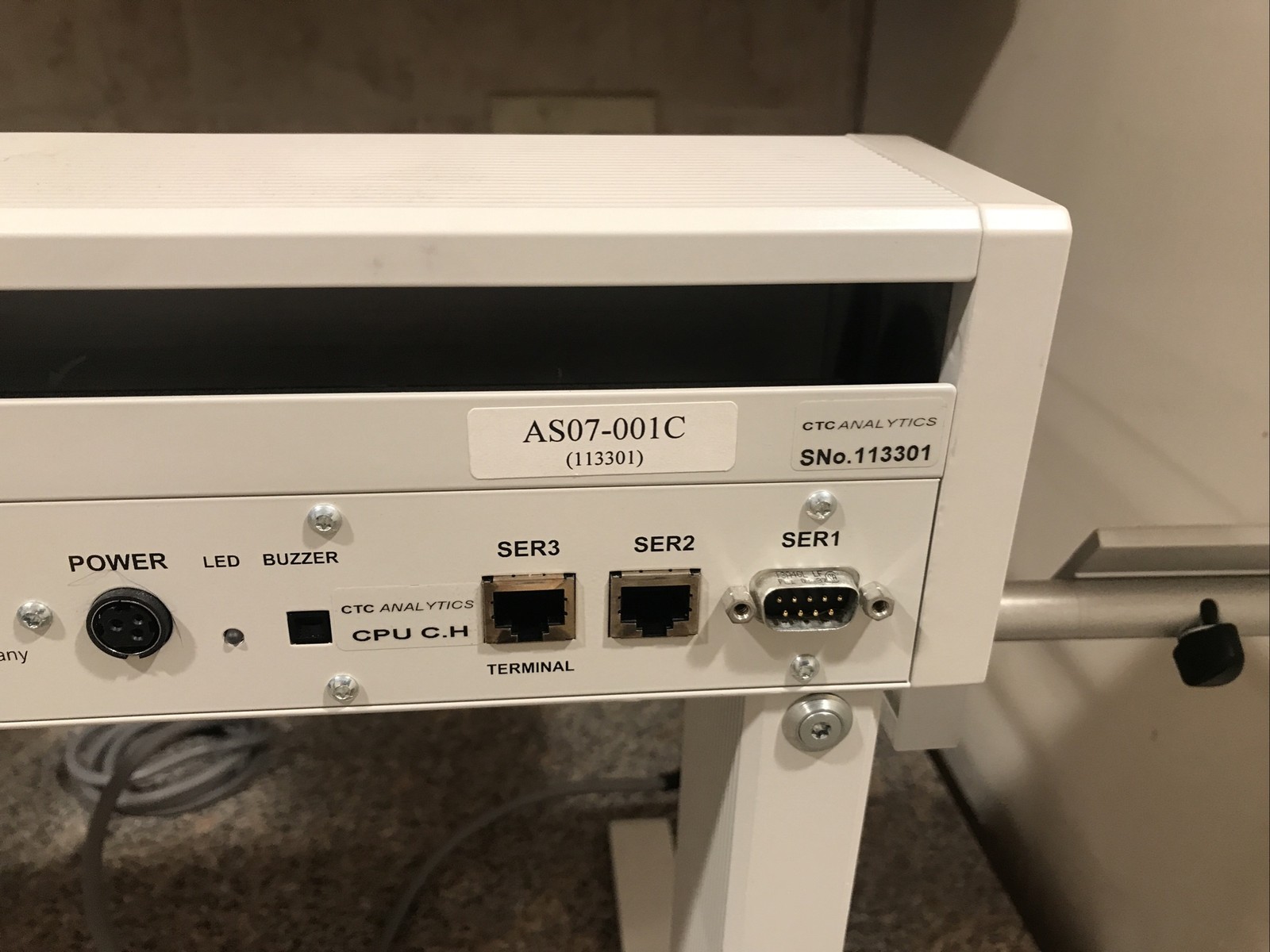 CTC Analytics Microcal Autosampler MXY 01-01B Please Read
