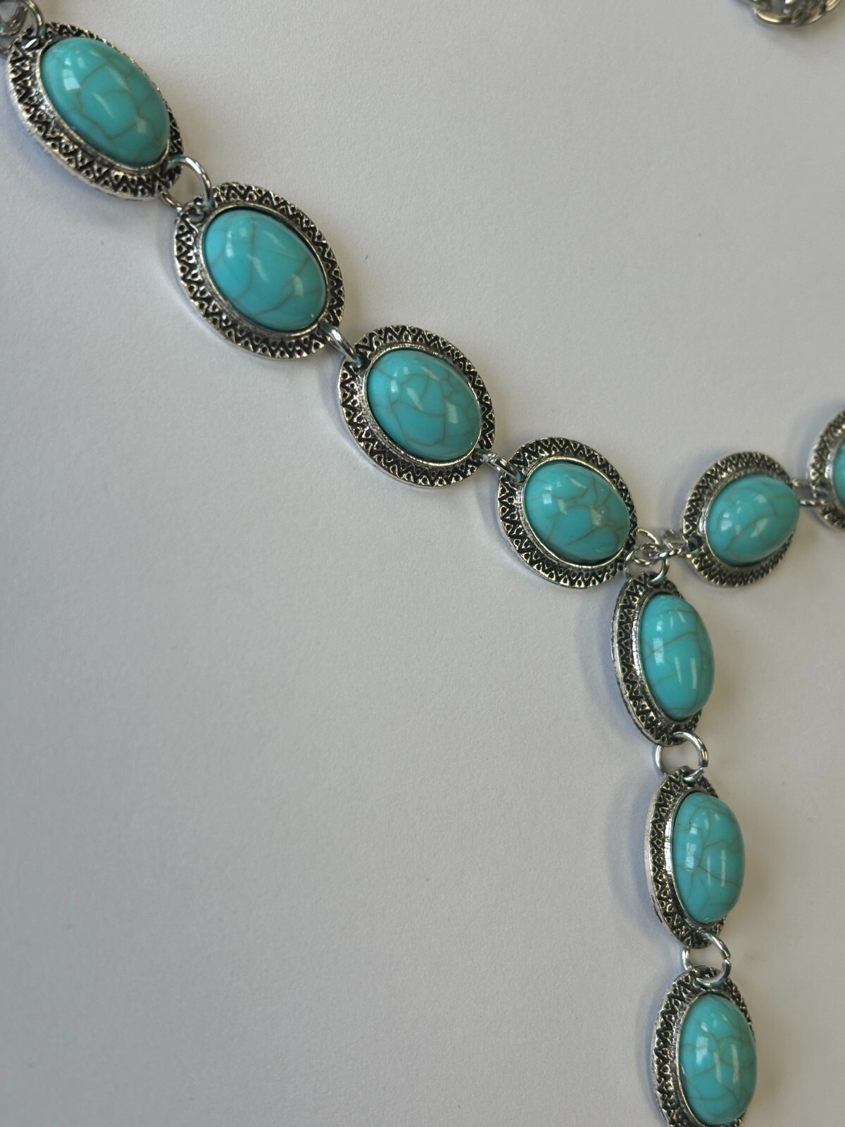 DIY Turquoise Lariat Necklace
