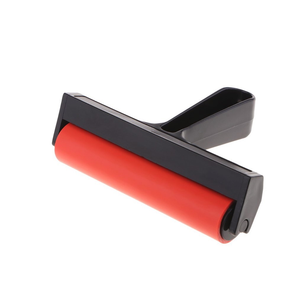 Renoir Hard Rubber Roller Brayer Gel Printing Block Lino Art Ink Tool 10cm 20cm