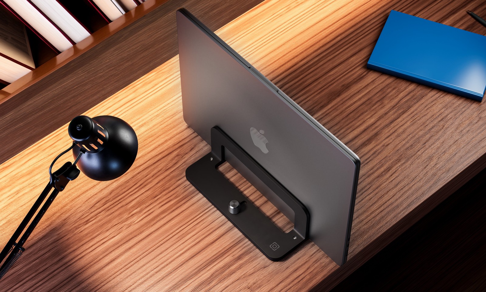 Adjustable Vertical Laptop Stand – Non-Slip, Anti-Scratch, Universal