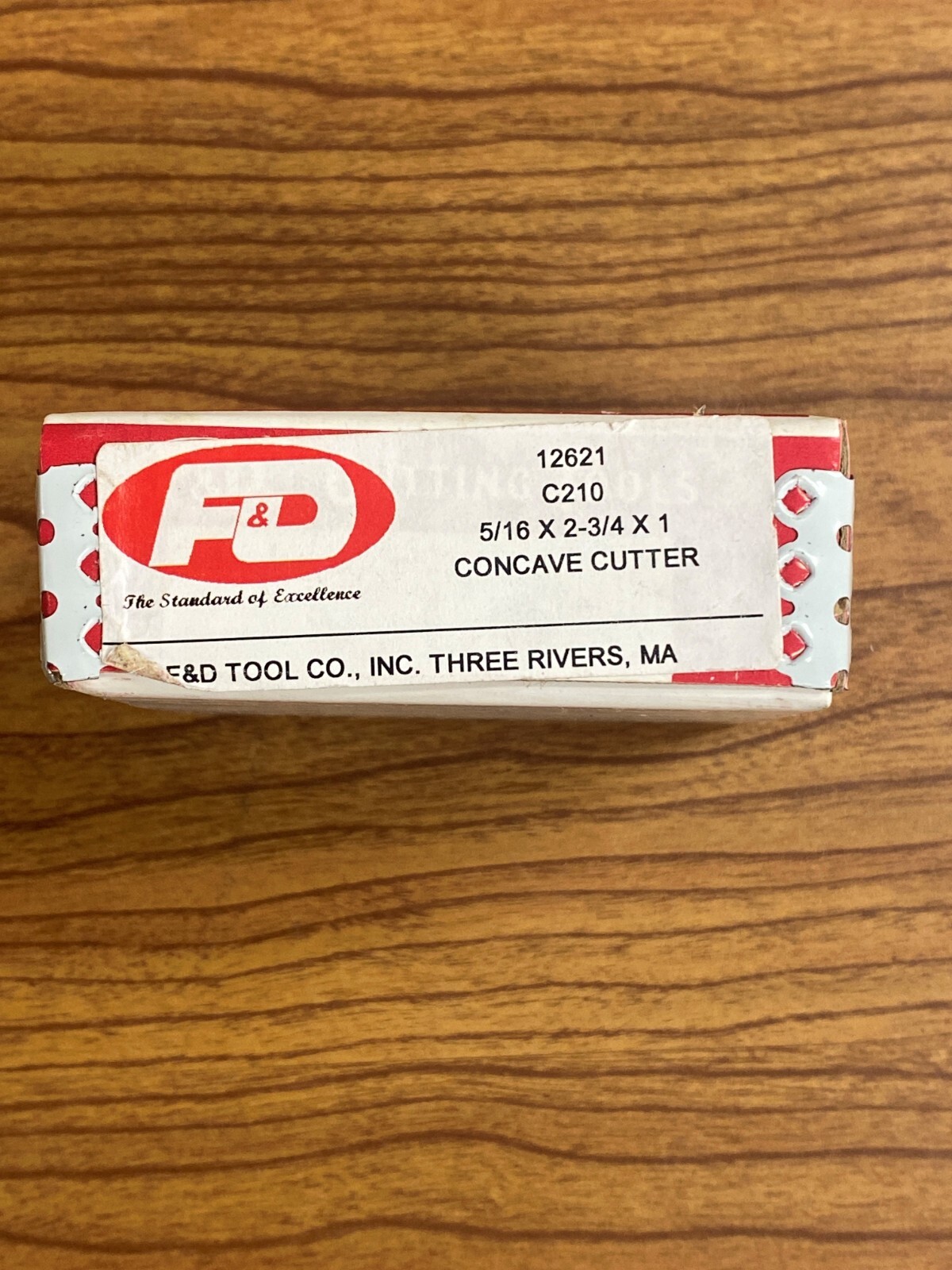 F&D Cutting Tools Concave Cutter 5/18 X 2-3/4 X 1 LOT of 4 (item #65)