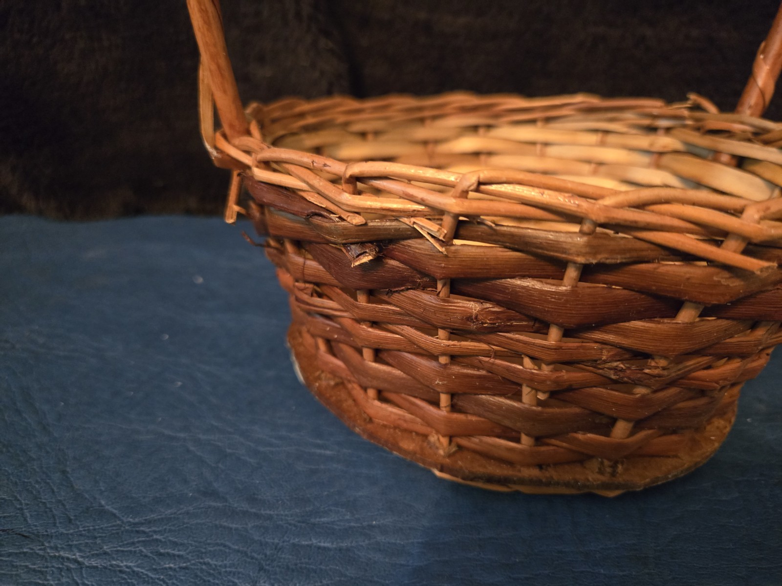 6 Vintage Easter And Decorative Wood Baskets