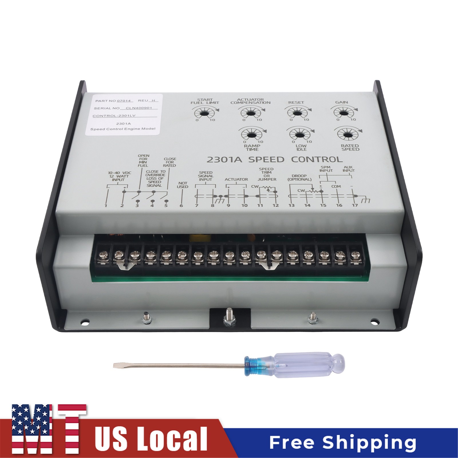 Speed Controller 9907-014 2301A Type Replacement for Engines