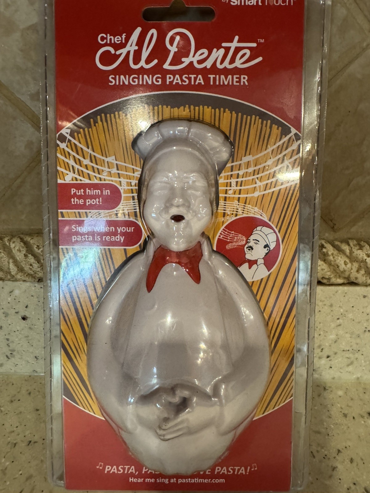 Smart Touch Chef Al Dente Singing Pasta Timer Mechanical