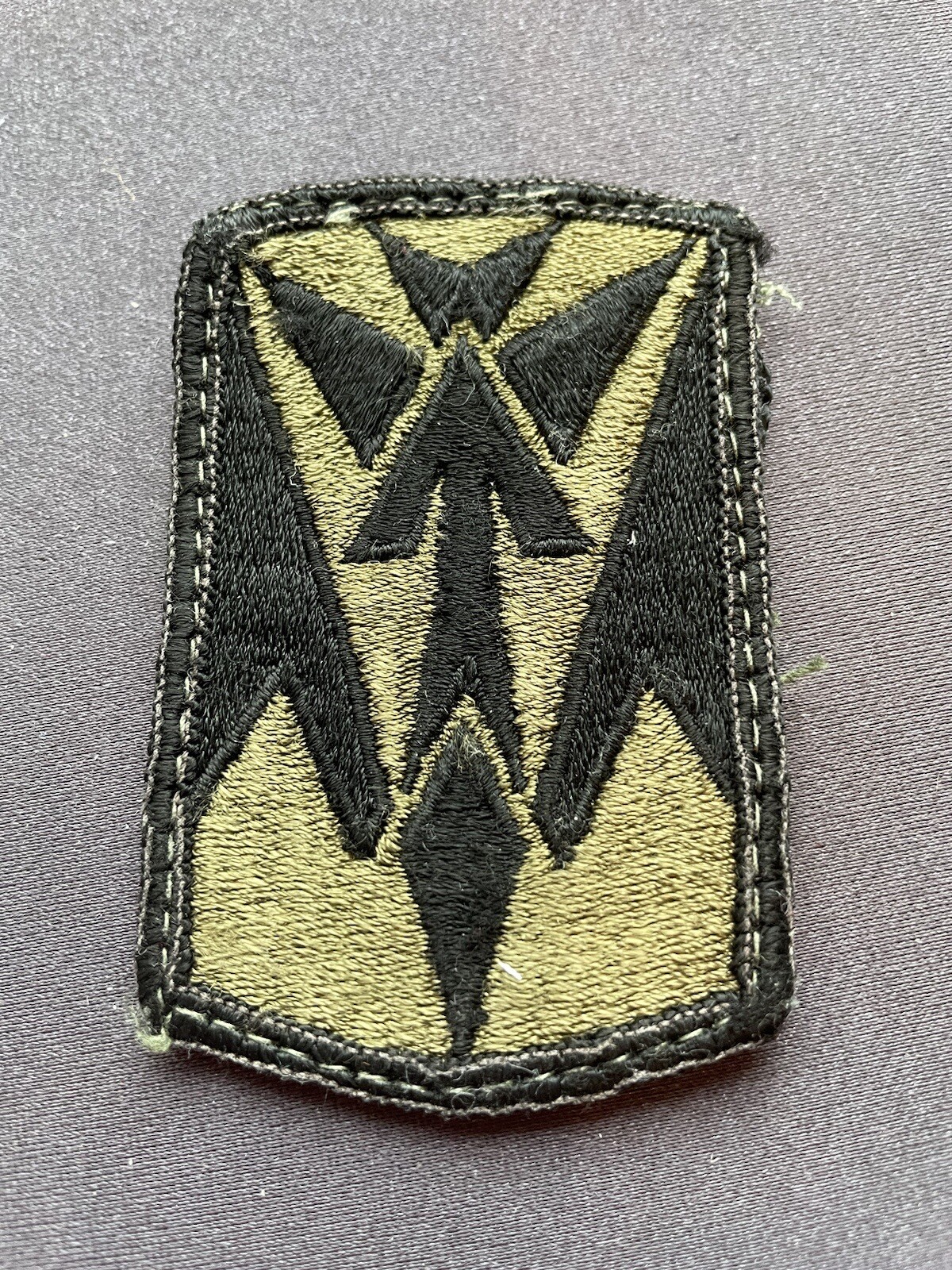 GENUINE U.S. ARMY PATCH: 35TH AIR DEFENSE ARTILLERY - EMBROIDERED ON OCP SUBDUED