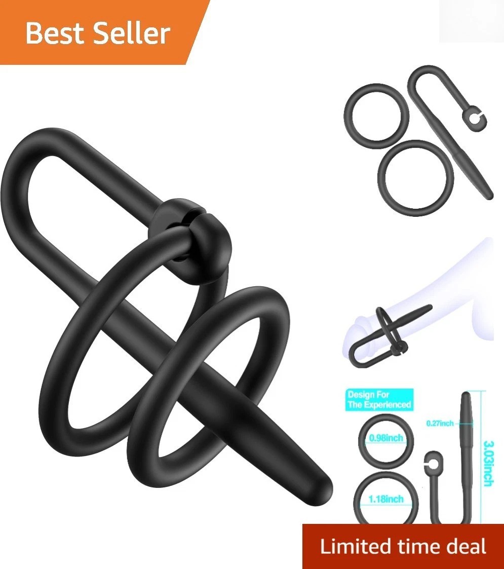 Water Resistant Urethral Sounds Penis Plug - Safe Silicone for Extended Pleasure