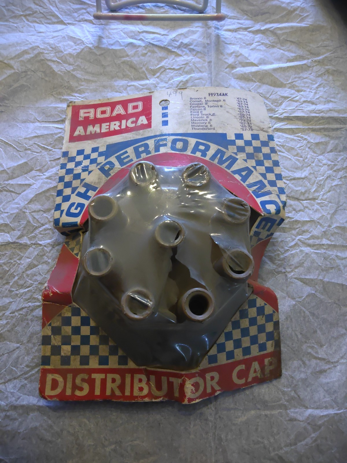 Wells Road America Distributor Cap F1934AK New Old Stock