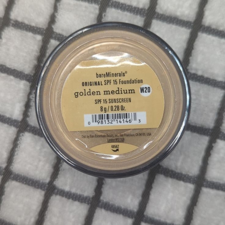 bareMinerals Original Foundation SPF 15 Golden Medium W20 0.28oz New
