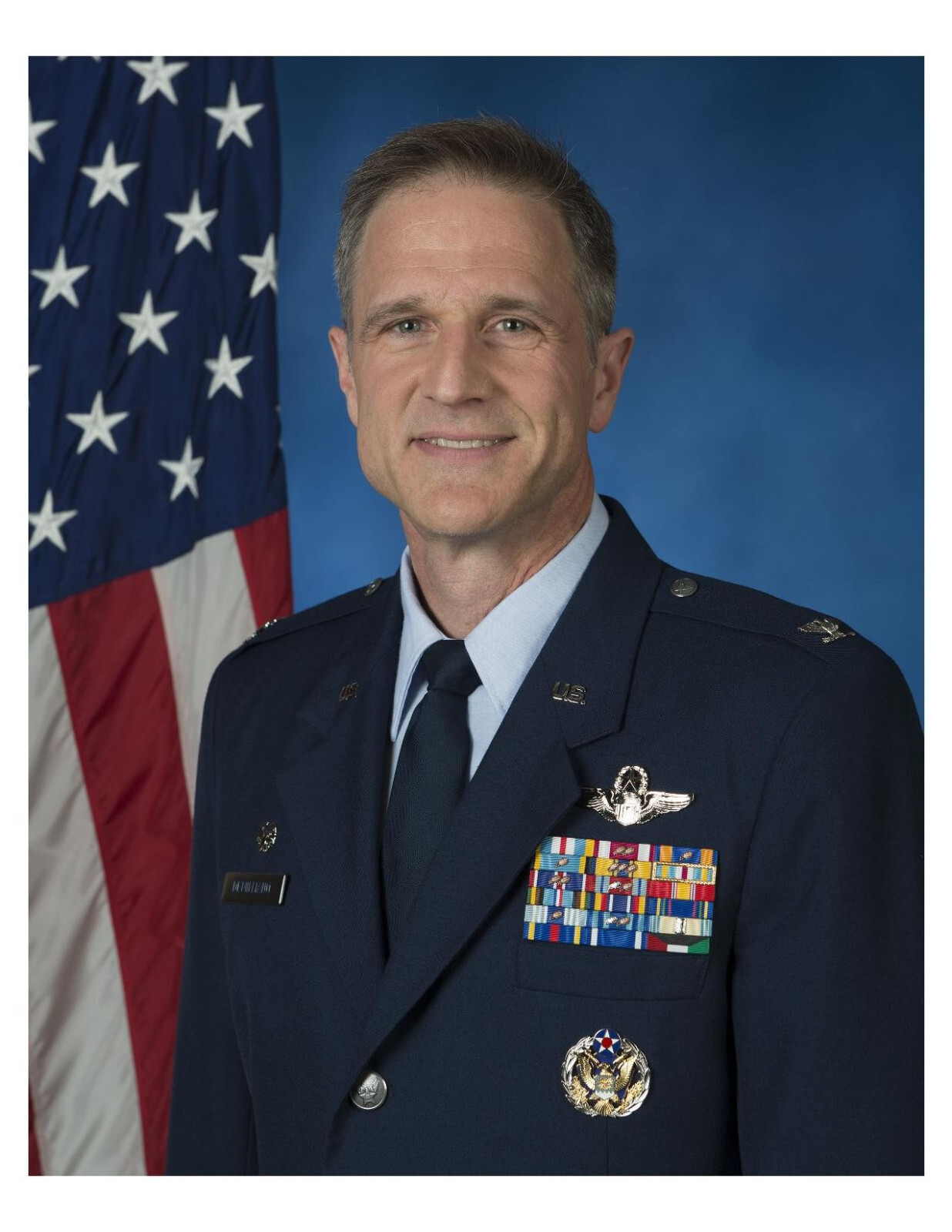 Unites States Air Force General Steven J. deMilliano 8x10 Photo #2 On 8.5" x 11"