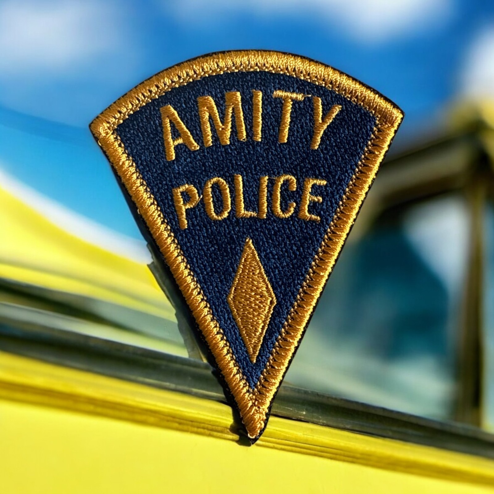 Amity Police Embroidery Patch 3.24" X 2.64"