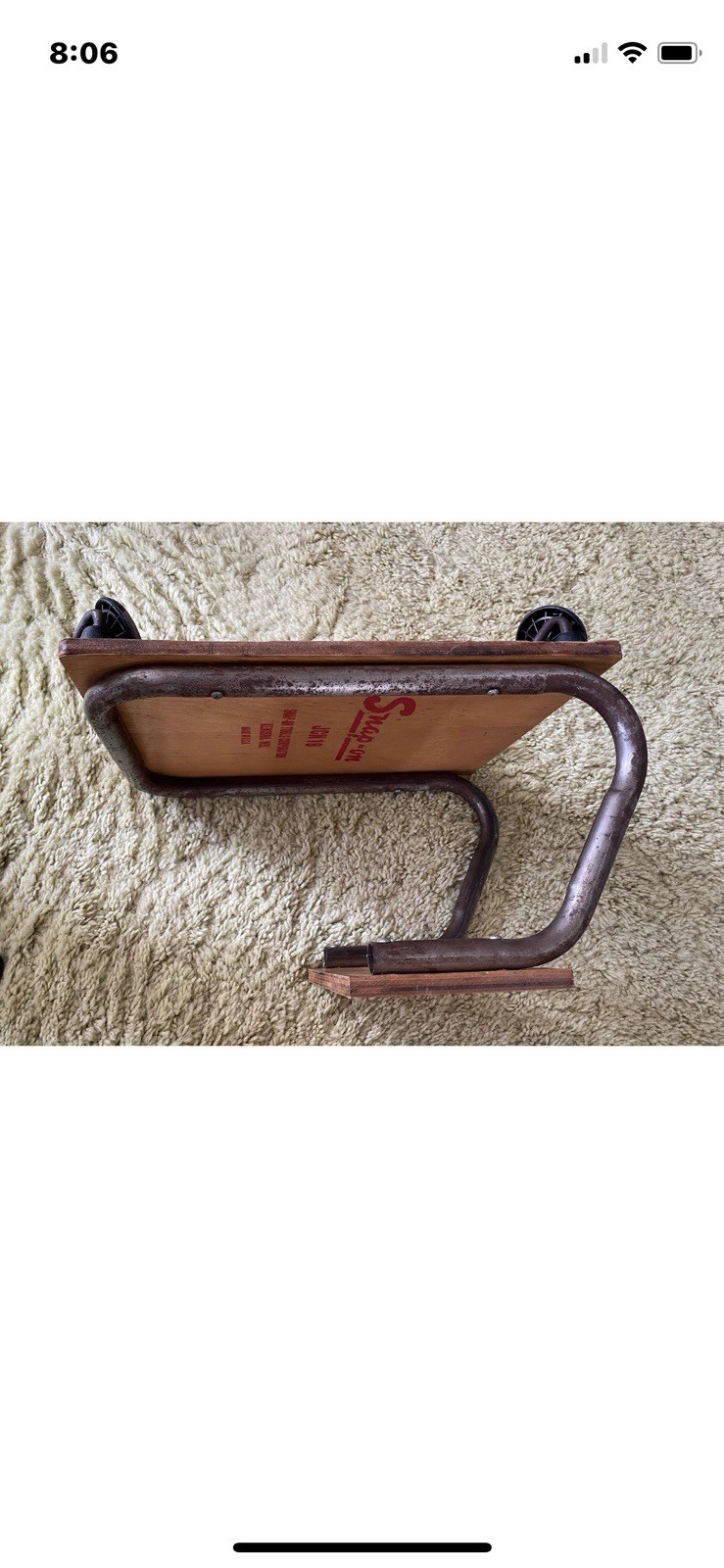 Snap-on Vintage Original Tool Creeper, Rolling Bench